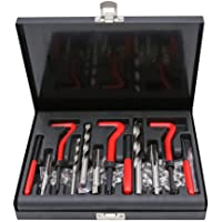 Los mejores  - Hengda Juego de Reparacion de Roscas 88 Piezas M5 M6 M8 M10 M12 Kit Reparacion Roscas Helicoidales Kits de reparación de…